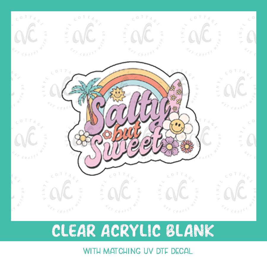AD04 ~ UV DTF Decal Set ~ Salty But Sweet