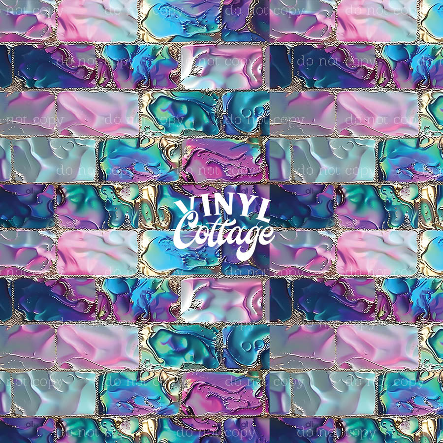 Iridescent Bricks ~ 1131