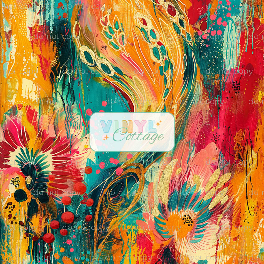 Boho Abstract ~ 1241