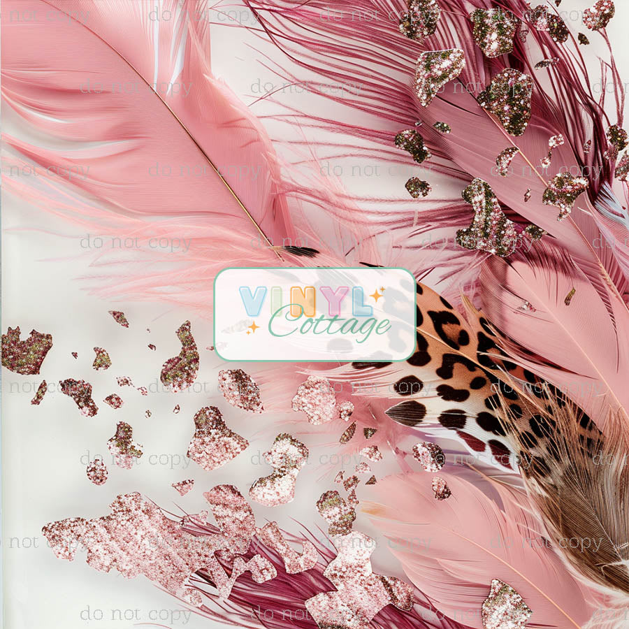 Pink Feathers ~ 1271