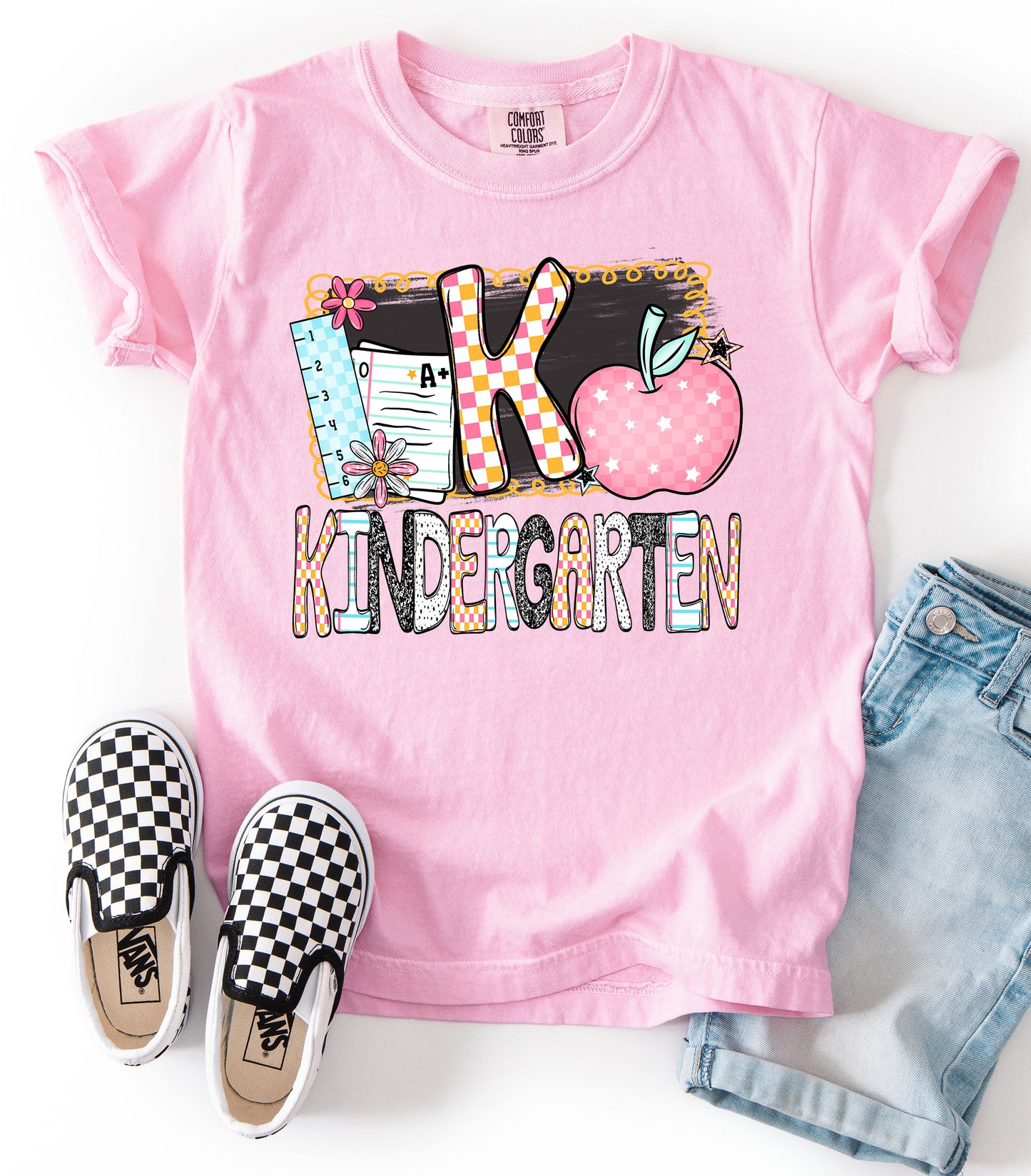 Kindergarten ~ B2S Apple ~ 25SAG ~ DTF Transfer