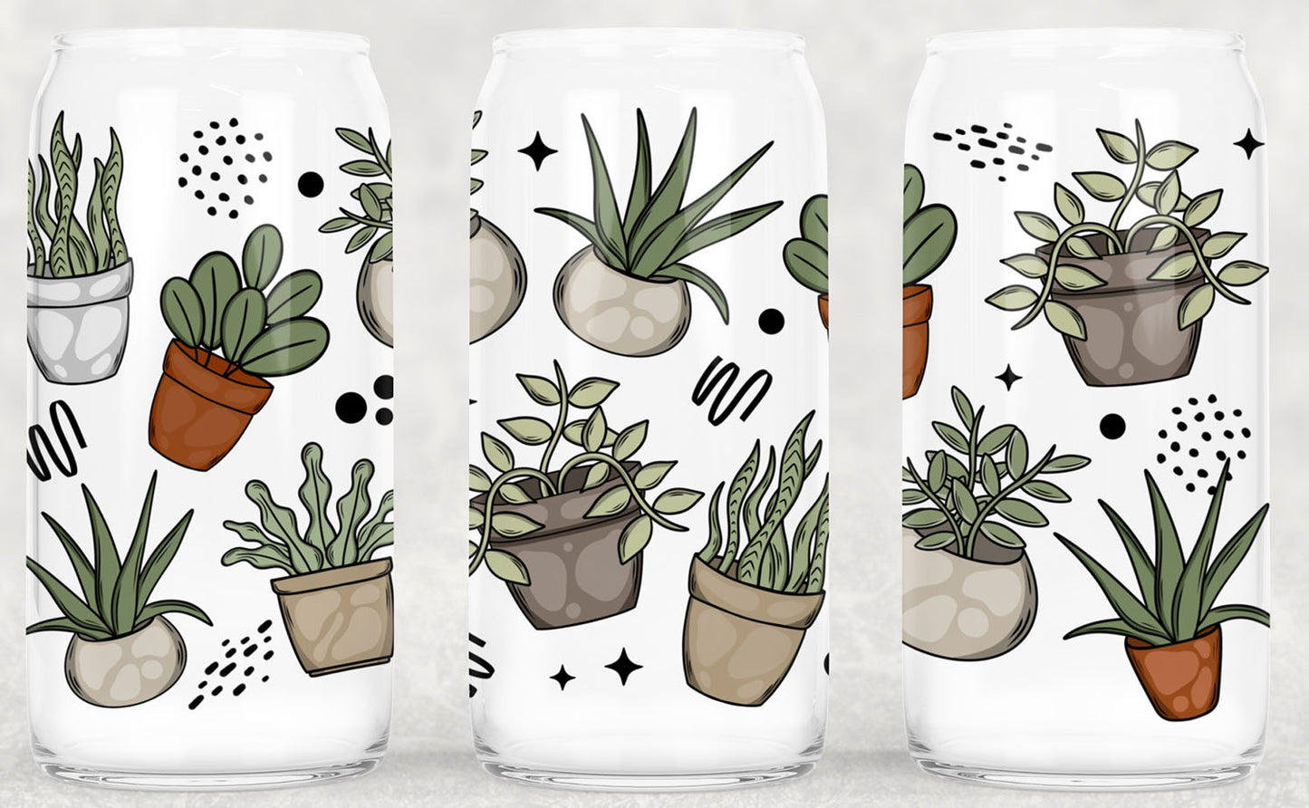 88UV ~ UV DTF Wrap ~ Plant Junkie