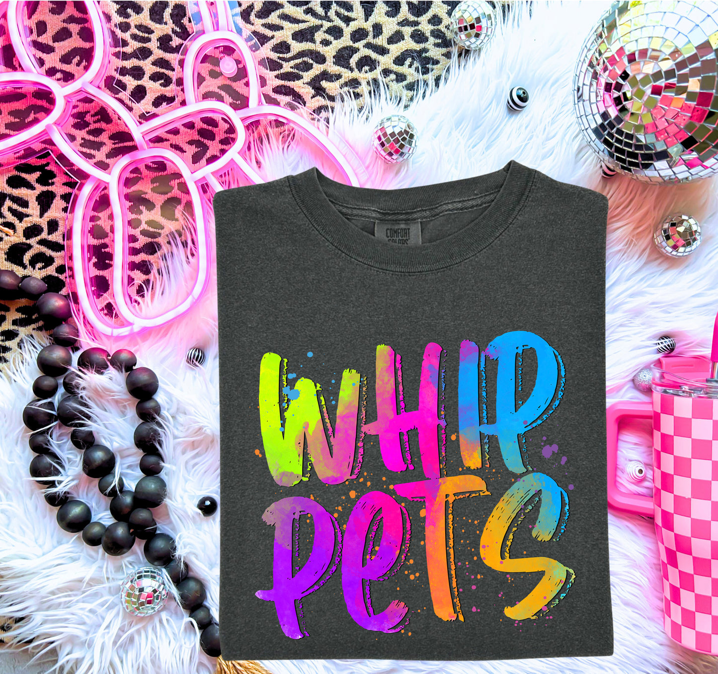Whippets ~ Neon Mascot ~ 25SAG ~ DTF Transfers
