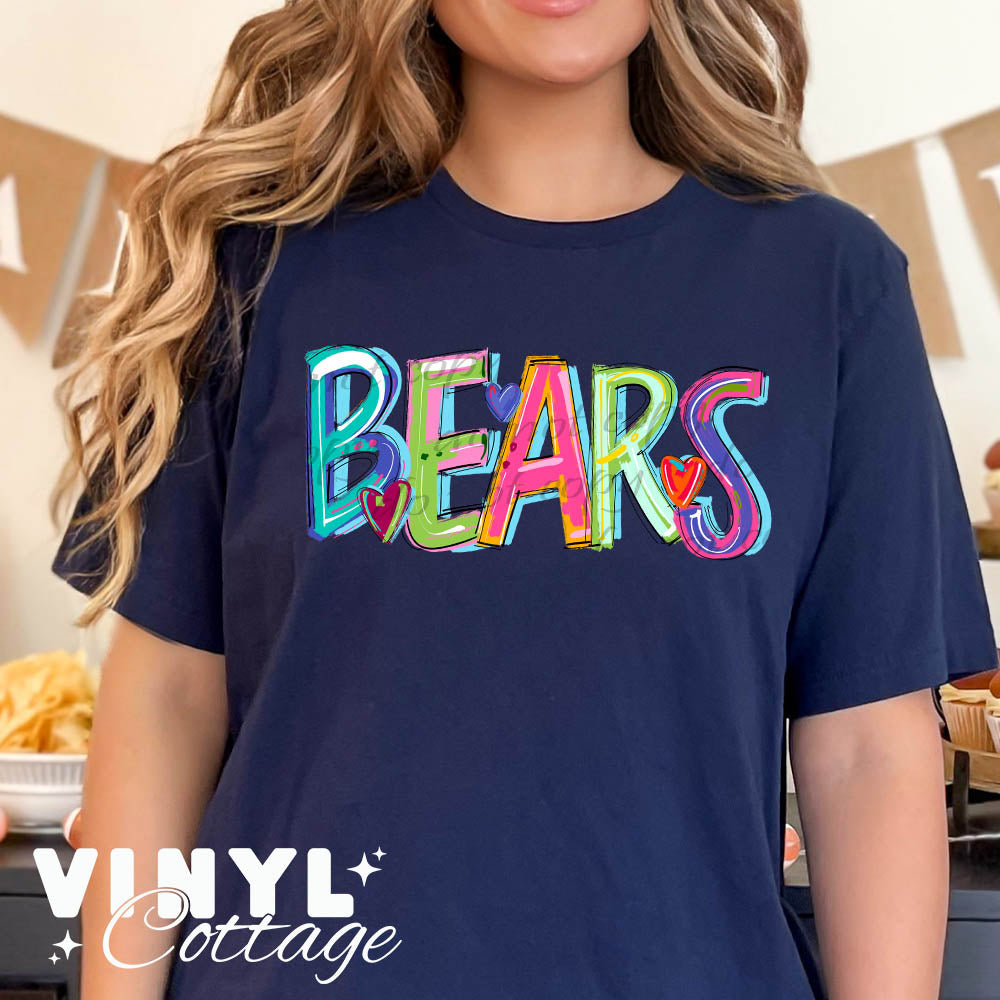 Bears ~ Cheery Mascot ~ DTF Transfer