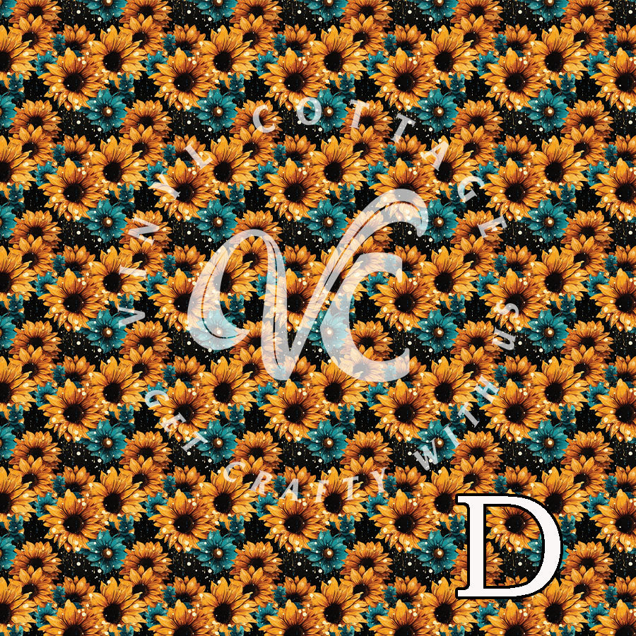 Weeping Sunflowers ~ FL51