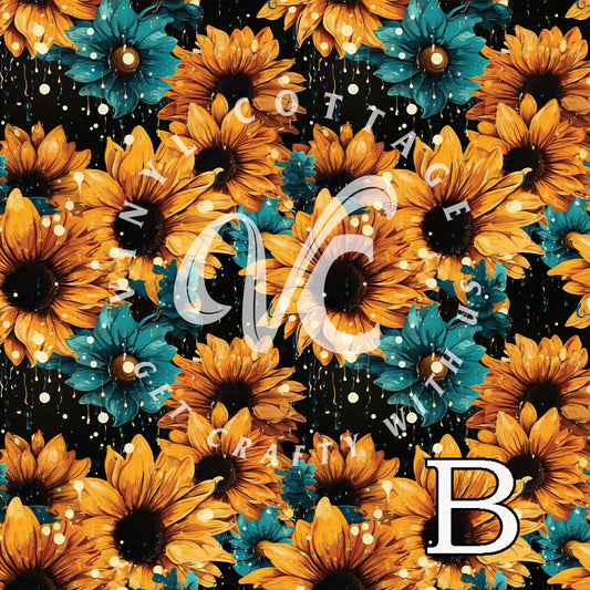 Weeping Sunflowers ~ FL51