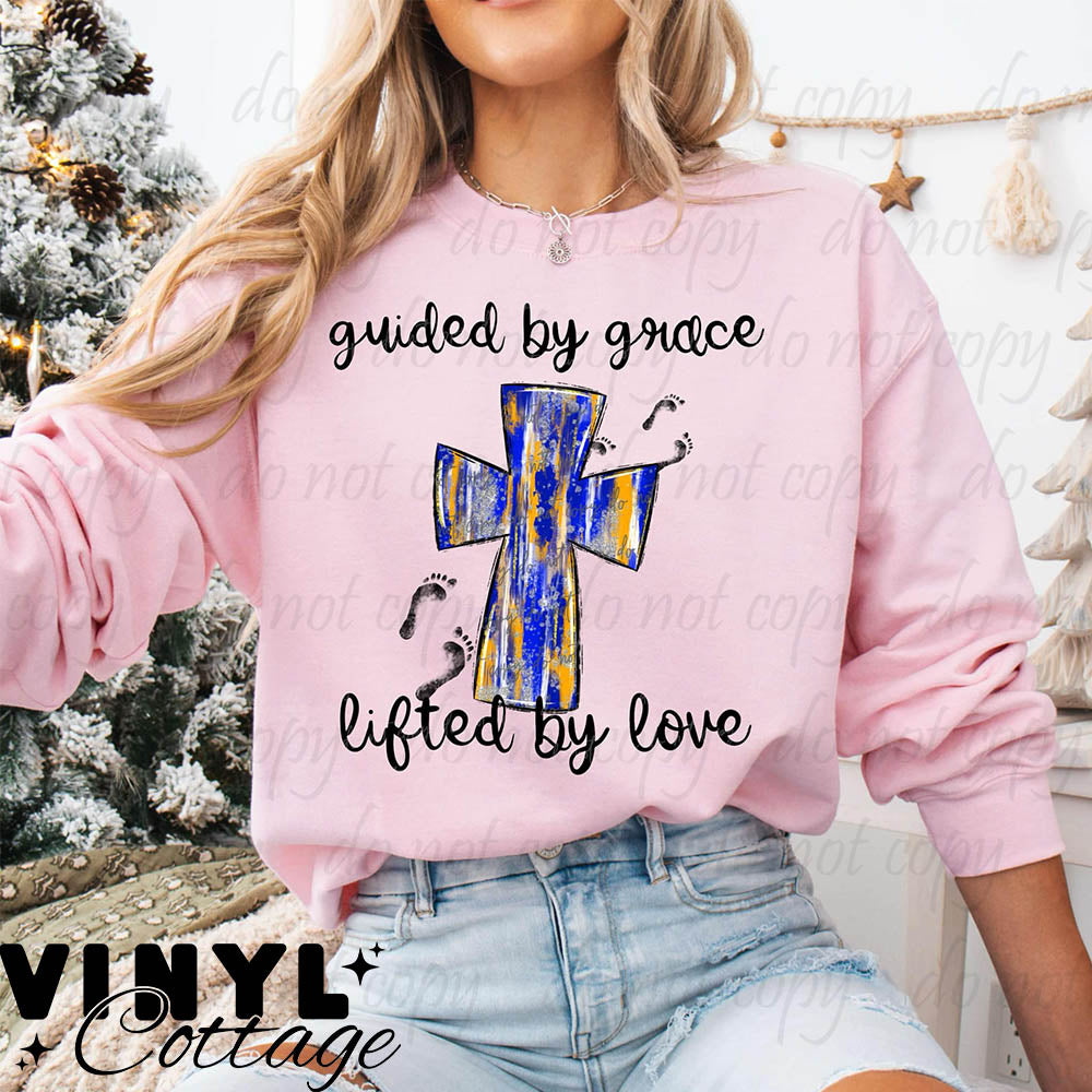 Guided By Grace ~ DTF Transfer