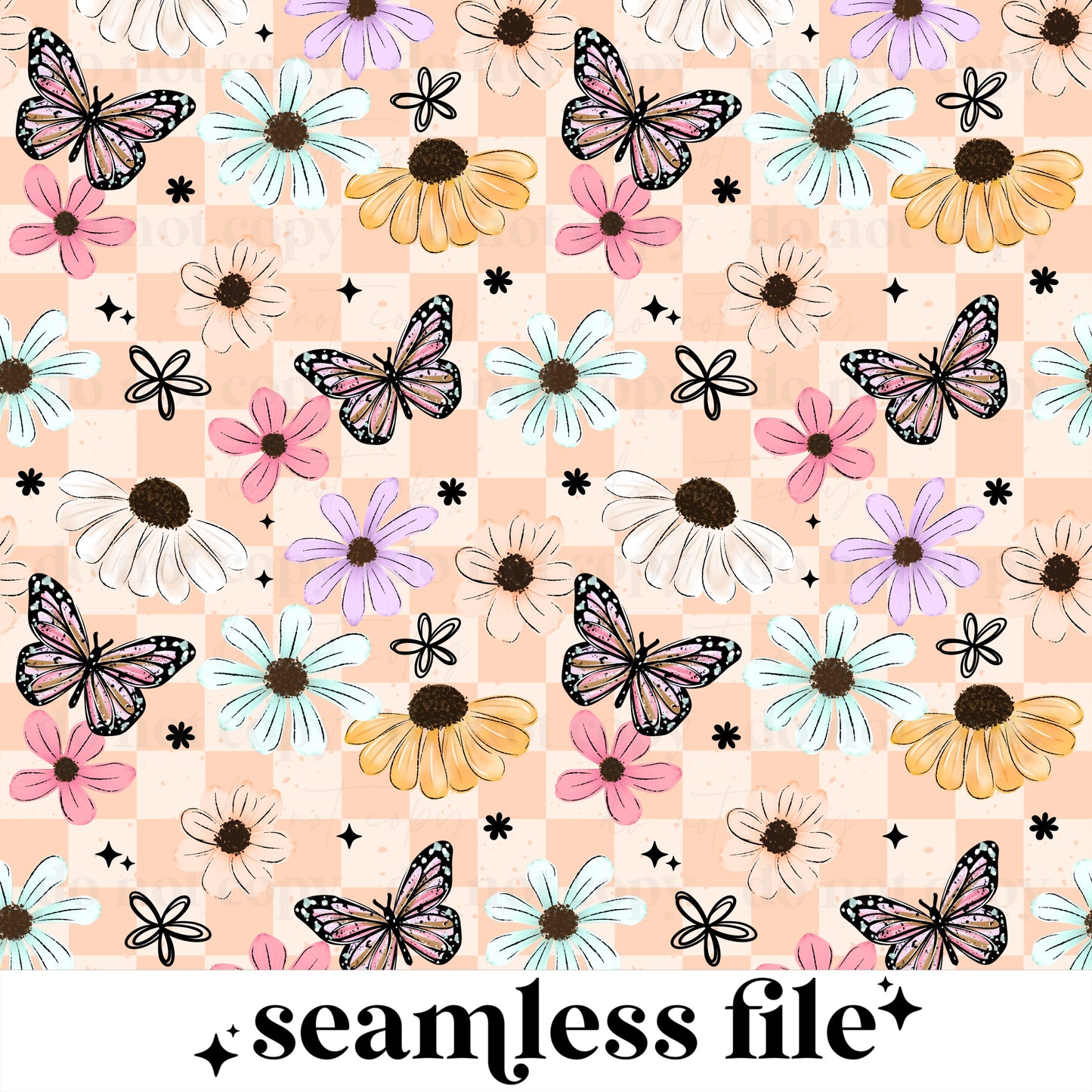 Wildflower and Butterflies ~ 26CSC03T
