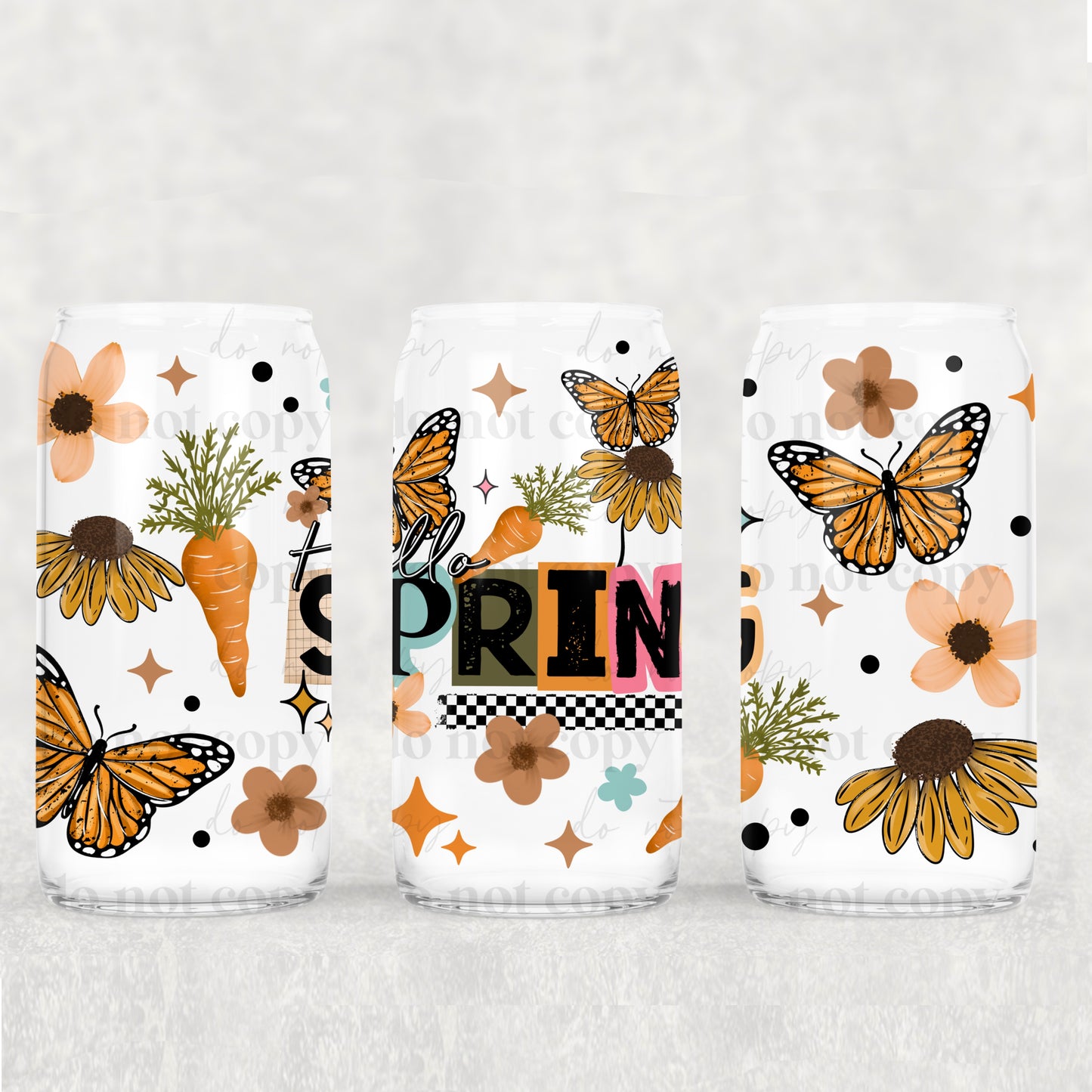 168UV ~ UV DTF Wrap ~ 26CSC02 ~ Hello Spring