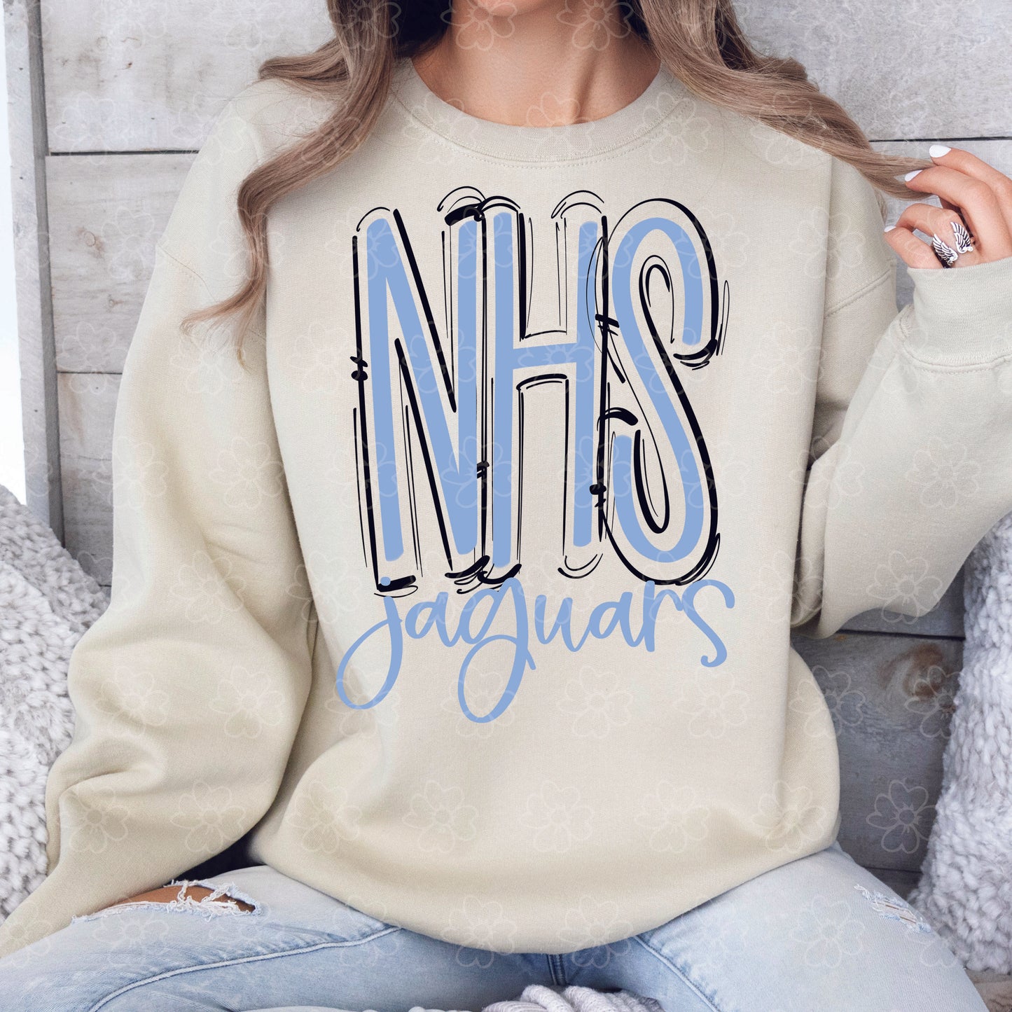 Northridge Jaguars ~ Spaced Out ~ SAG26 ~ DTF Transfer