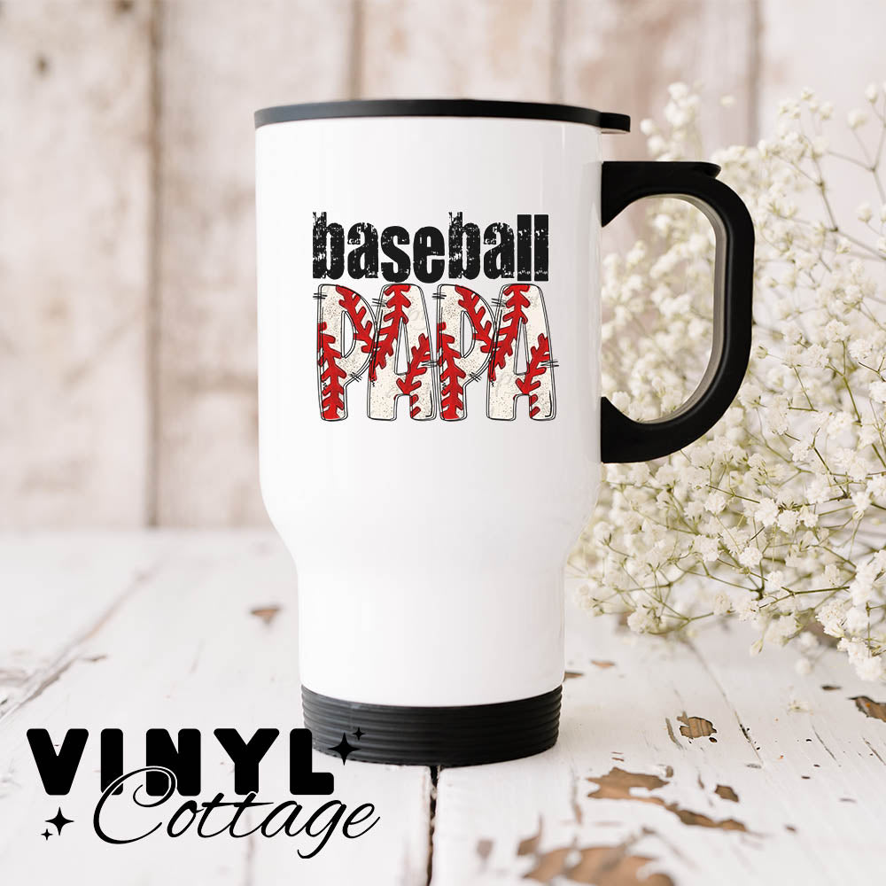 Baseball Papa ~ Baseball Names ~ UV DTF DECAL