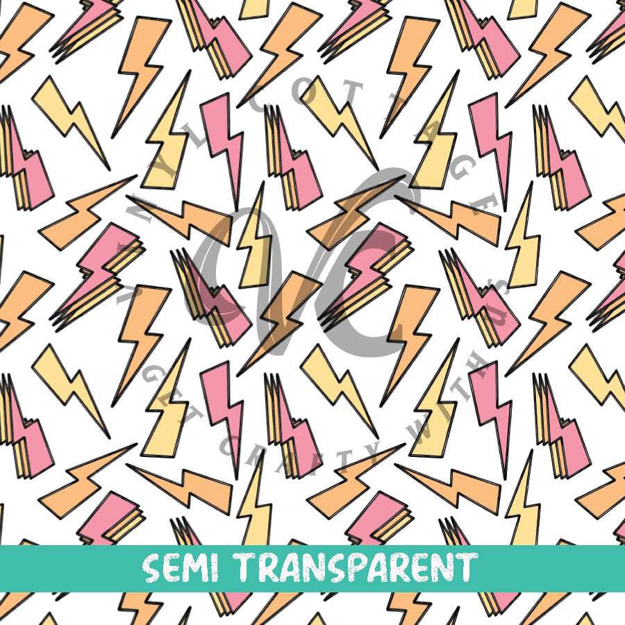 Groovy Bolts ~ Semi Transparent ~ ST31