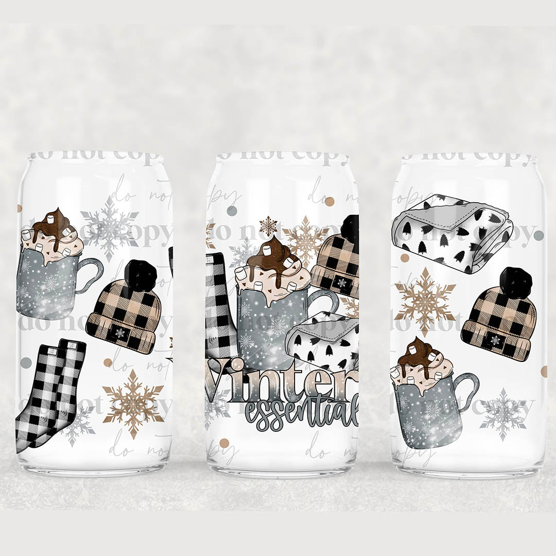 65UV ~ UV DTF Wrap ~ Winter Essentials