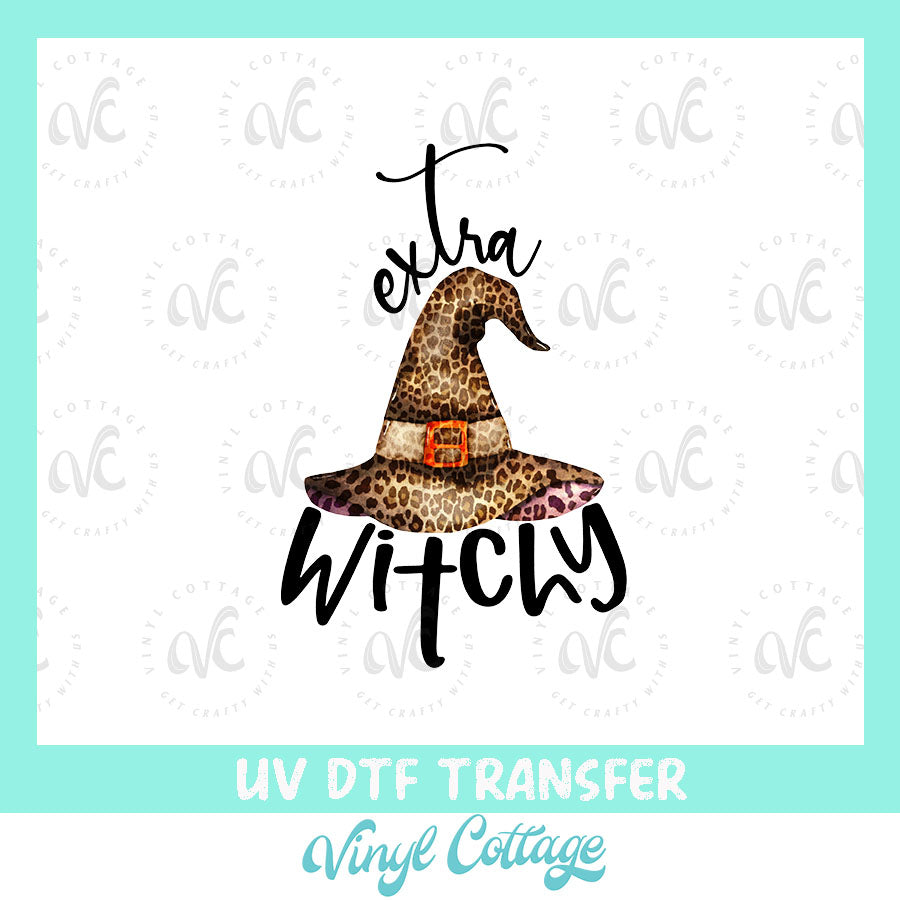 WC209 ~ Extra Witchy ~ UV DTF Decal