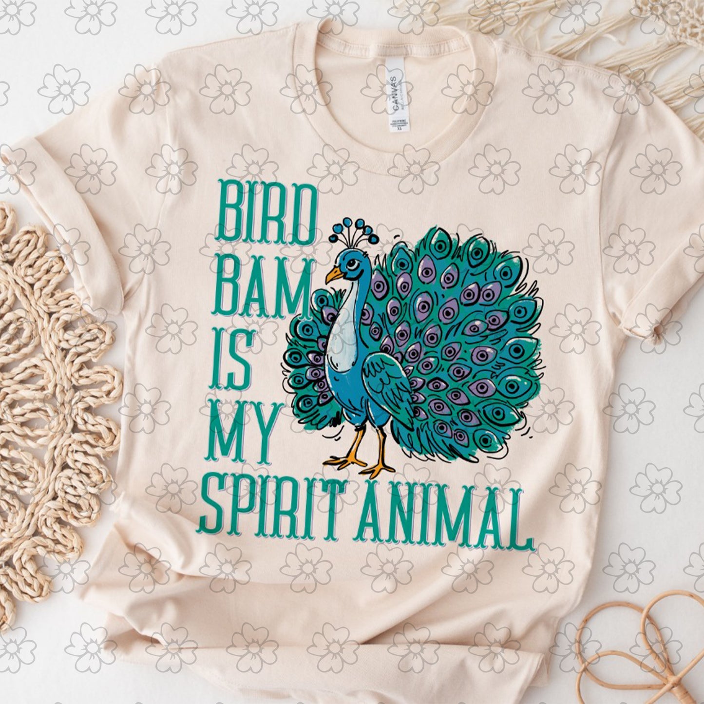 Bam Bam is my Spirit Animal ~ SAG25 ~ DTF Transfer