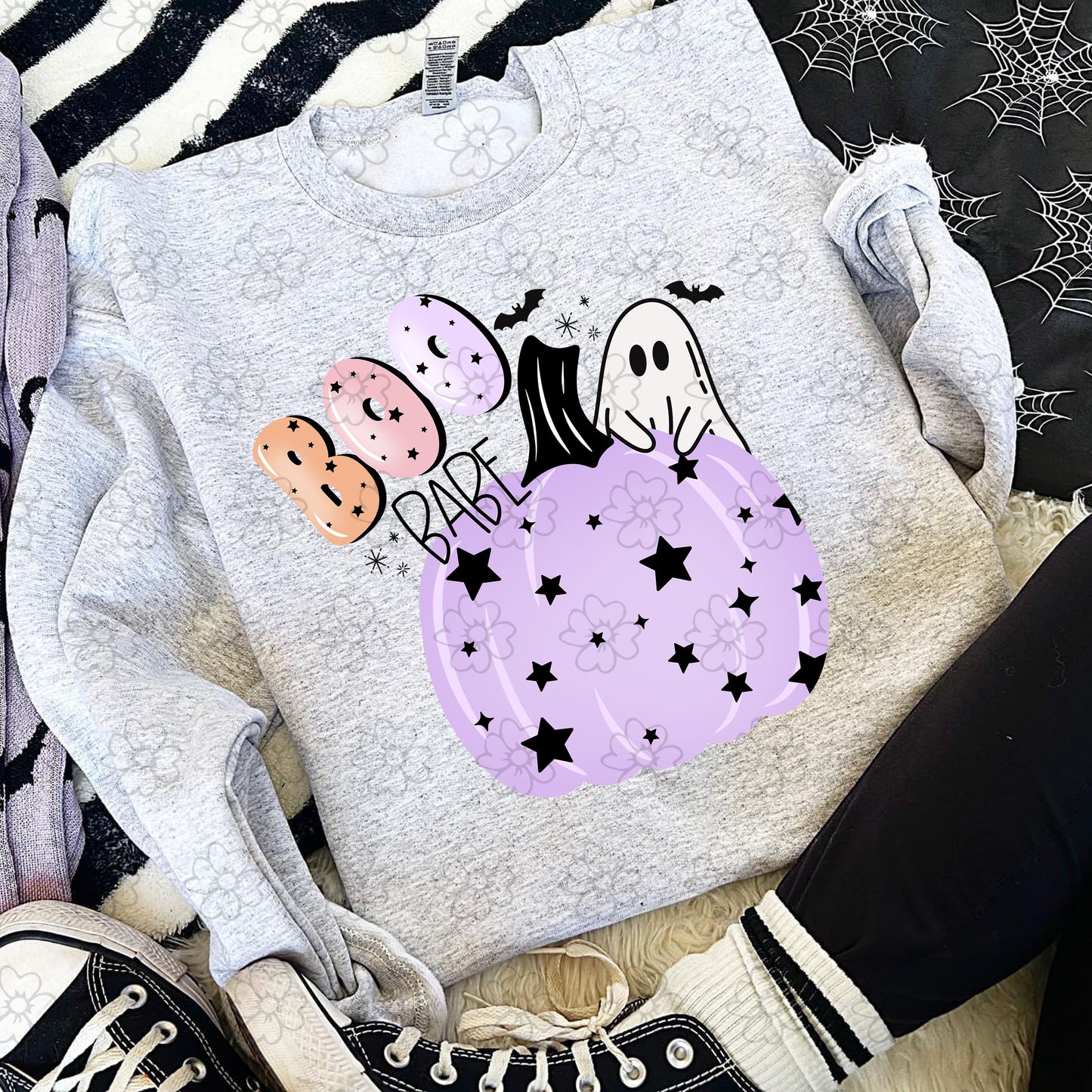 Boo Babe ~ 25SWD07 ~ DTF Transfer
