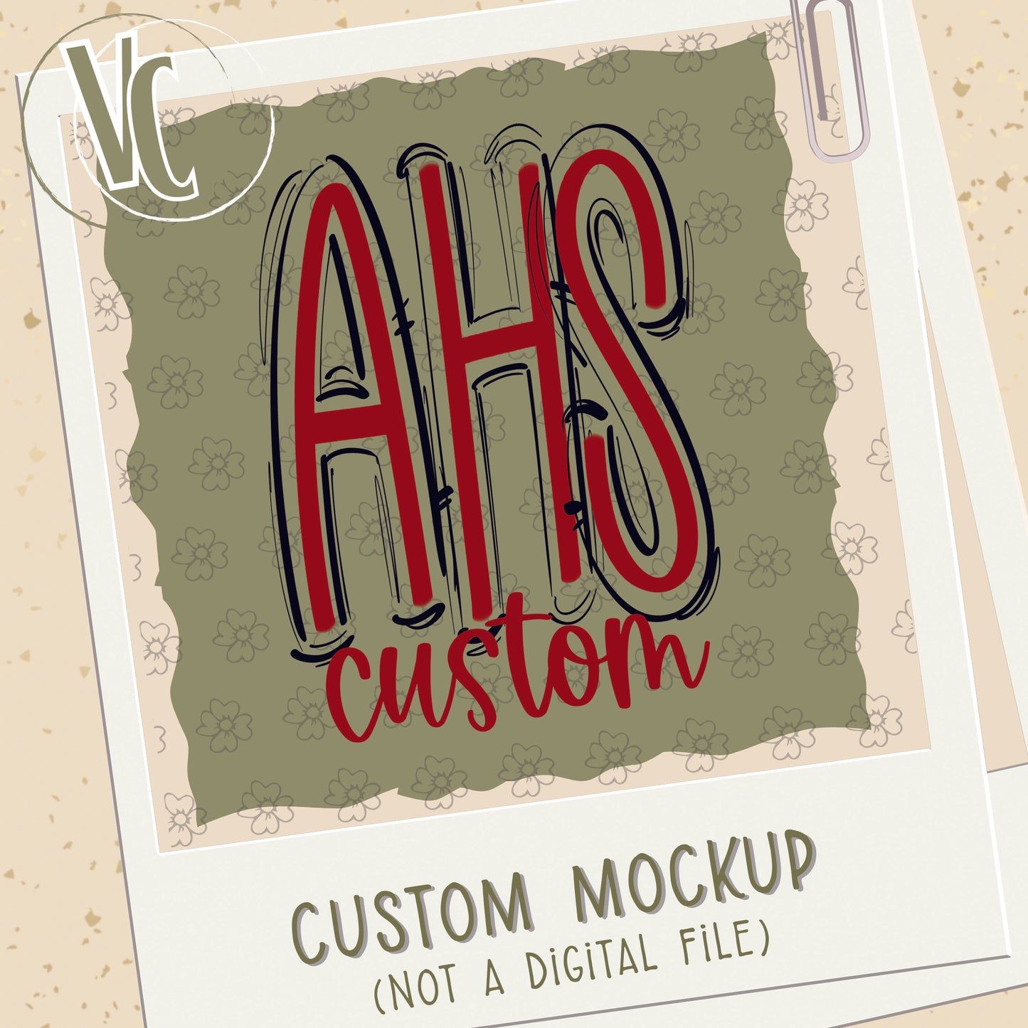 Design Fee/Mockup ~ Spaced Out ~ 26SAG