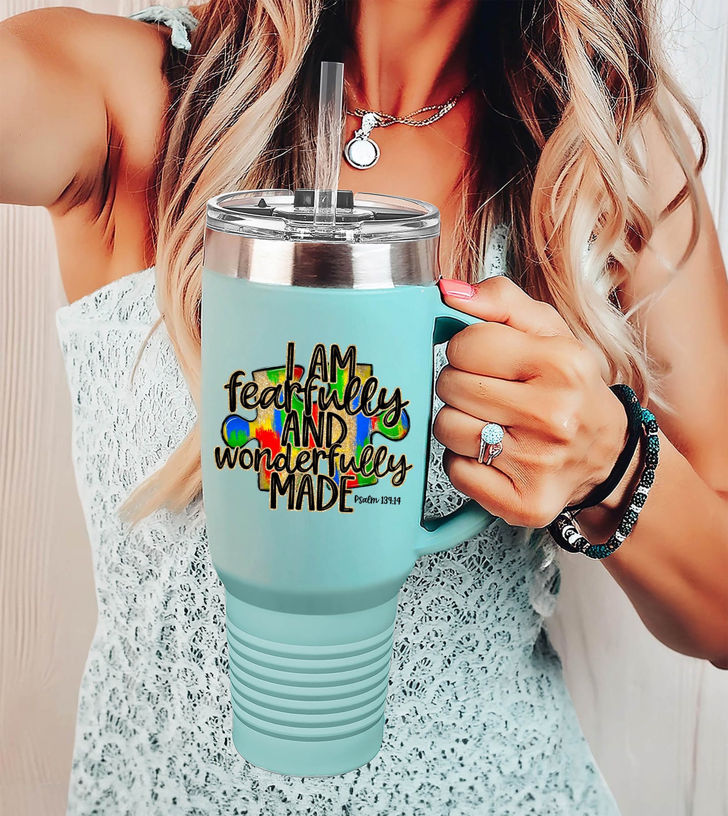 I Am Fearfully and Wonderfully Made ~ UV DTF DECAL
