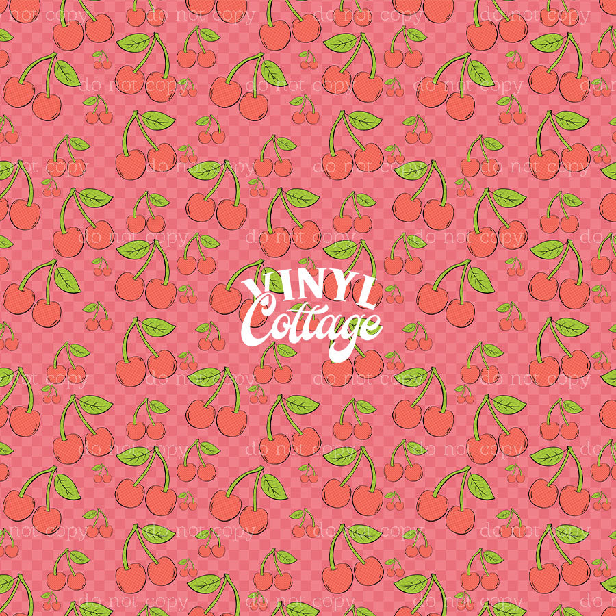 Cherry Checks ~ FFD123