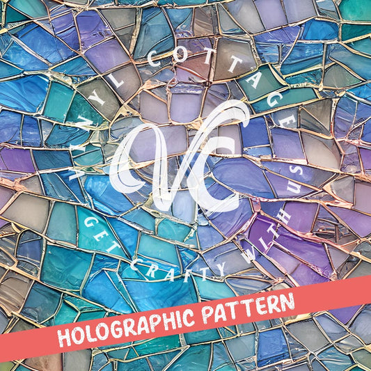 Delicate Quartz ~ Holographic Vinyl ~ HG39