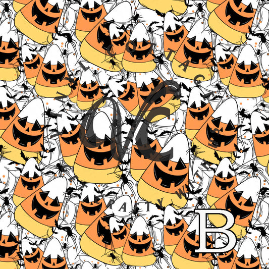 Candy Corn Webs ~ HL15