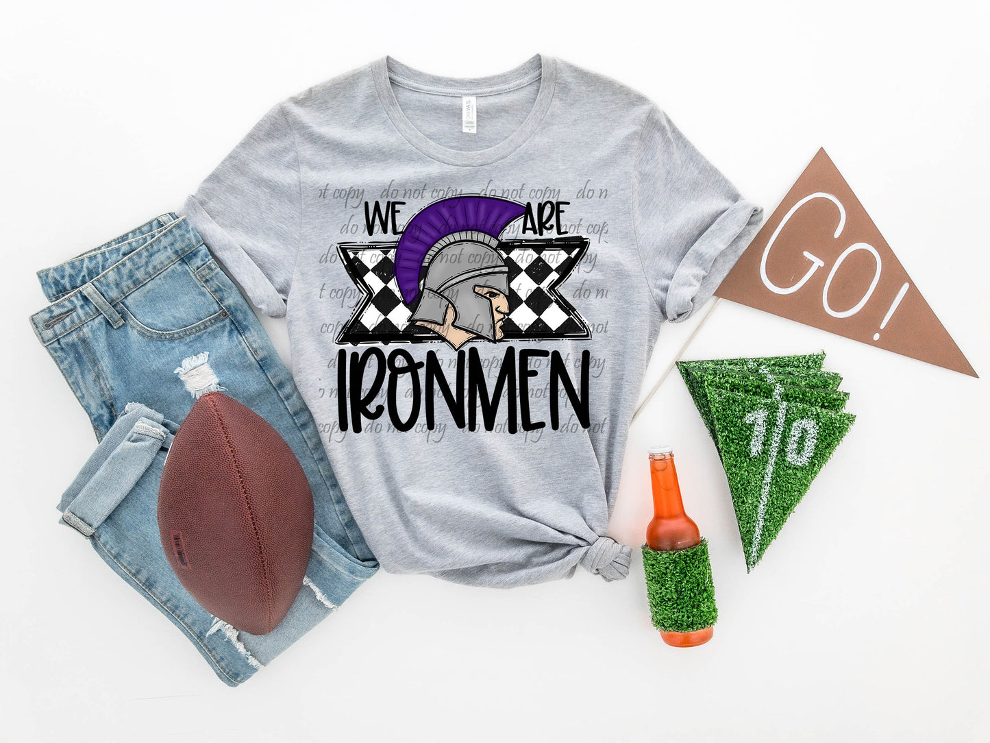 Ironmen ~ We Are Mascots ~ 24SAG ~ DTF Transfers