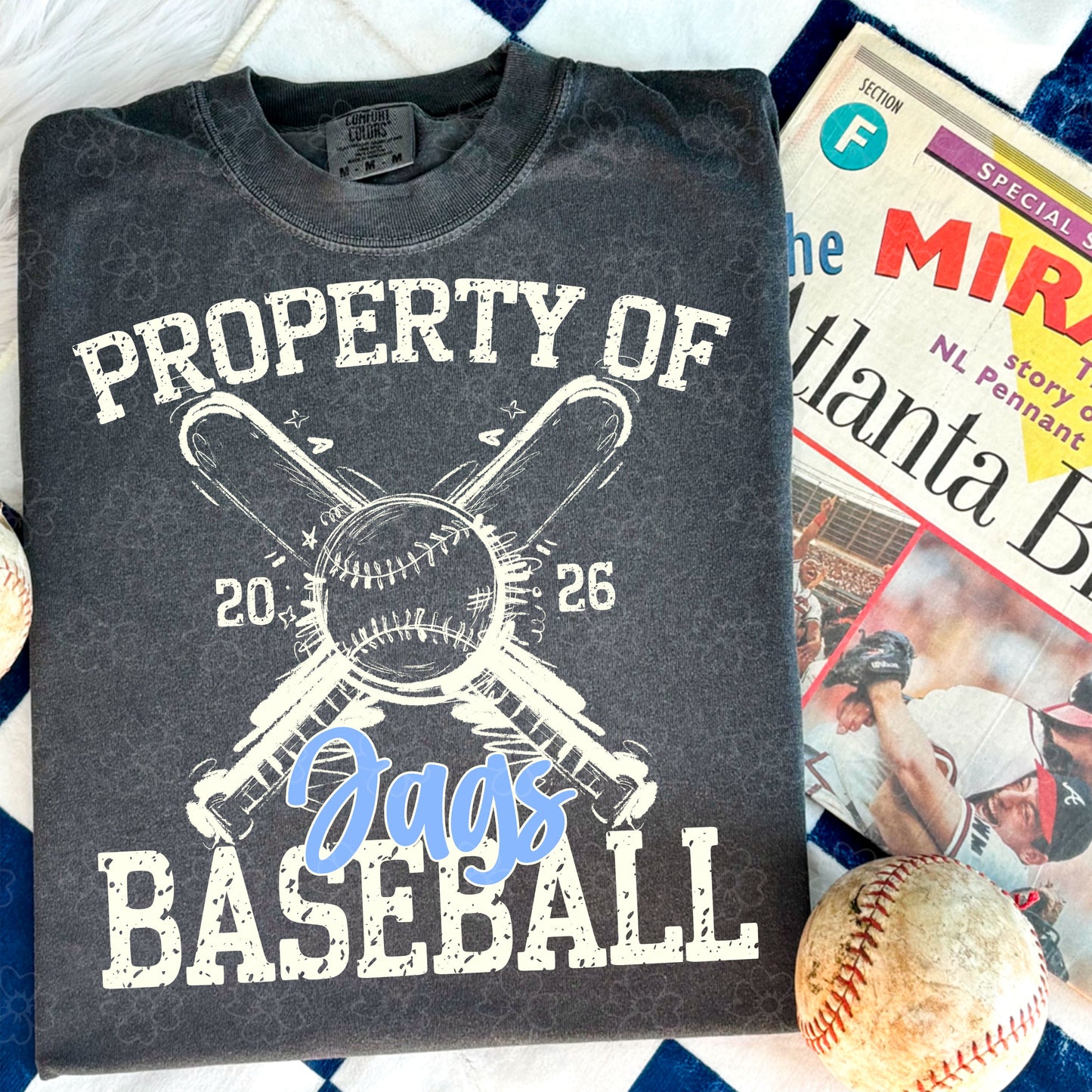 Design Fee/Mockup ~ Property of Custom Mascot Baseball/Softball ~ SAG26