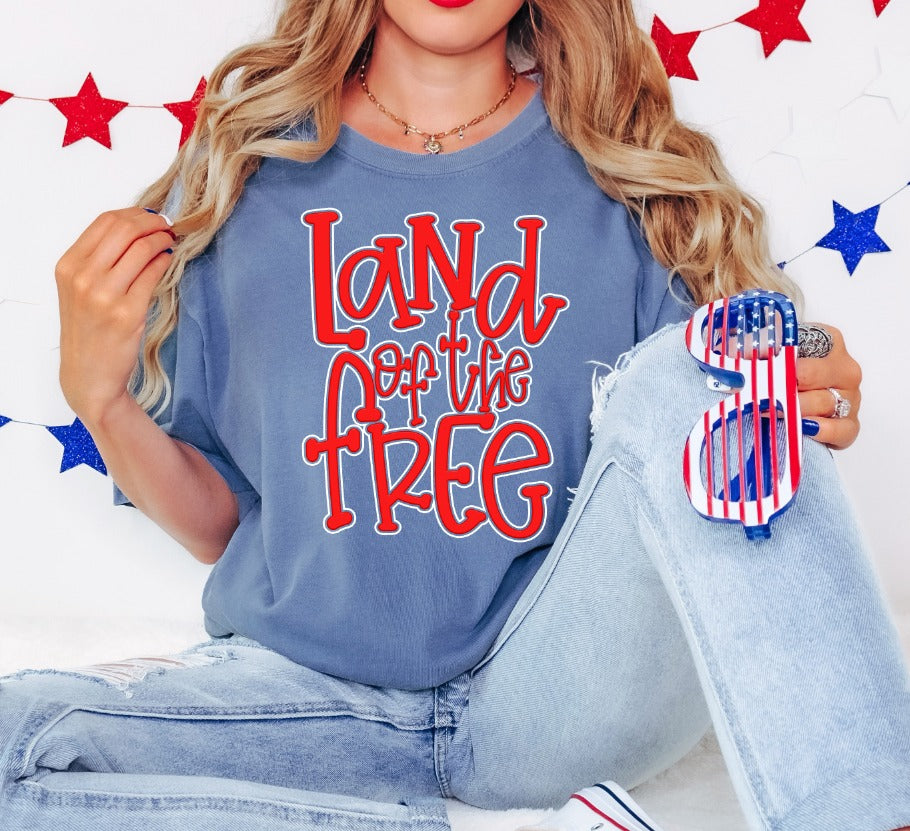 Land of the Free ~ 24SAG ~ DTF Transfers