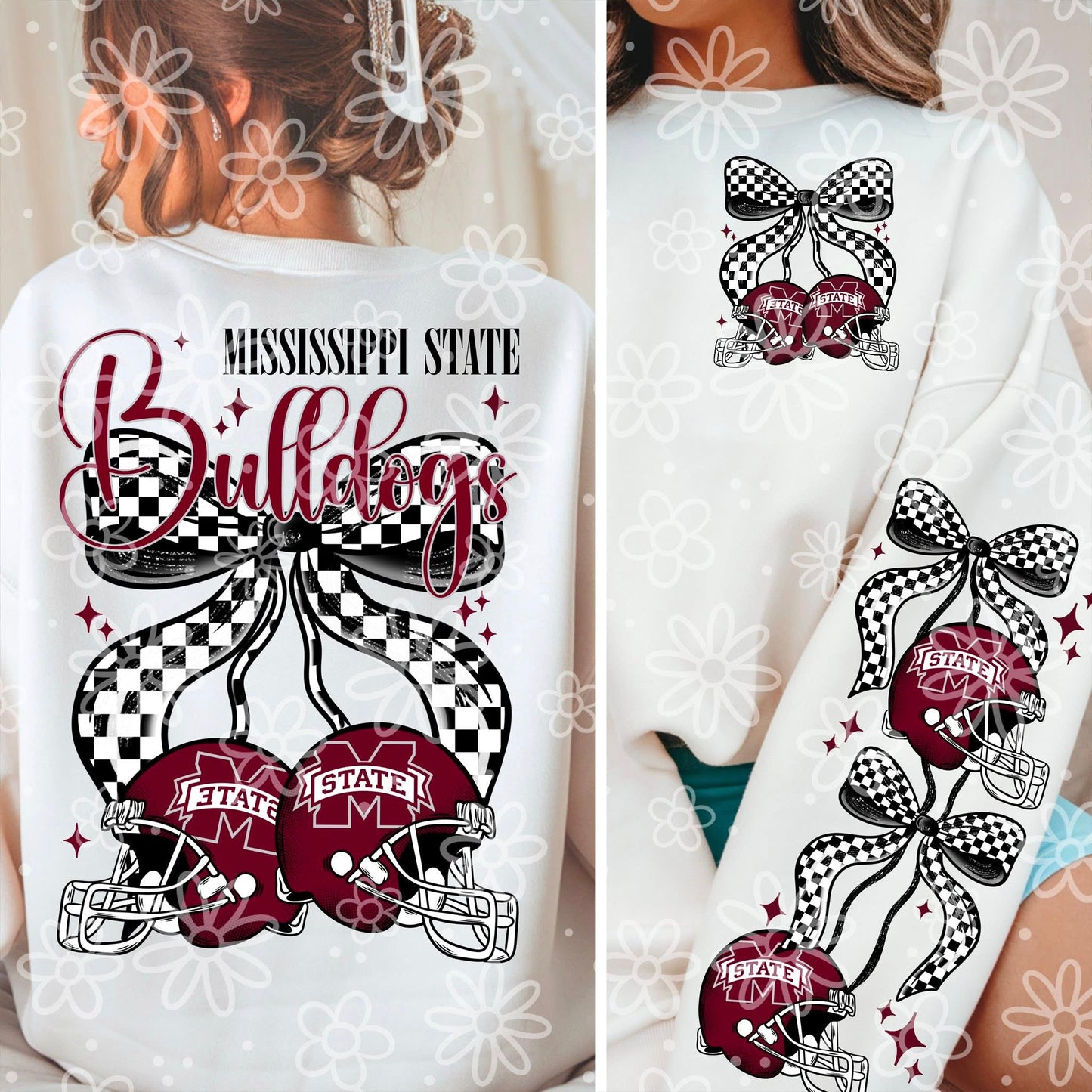 Mississippi St ~ Cherry Team ~ 25MMD ~ DTF Transfer
