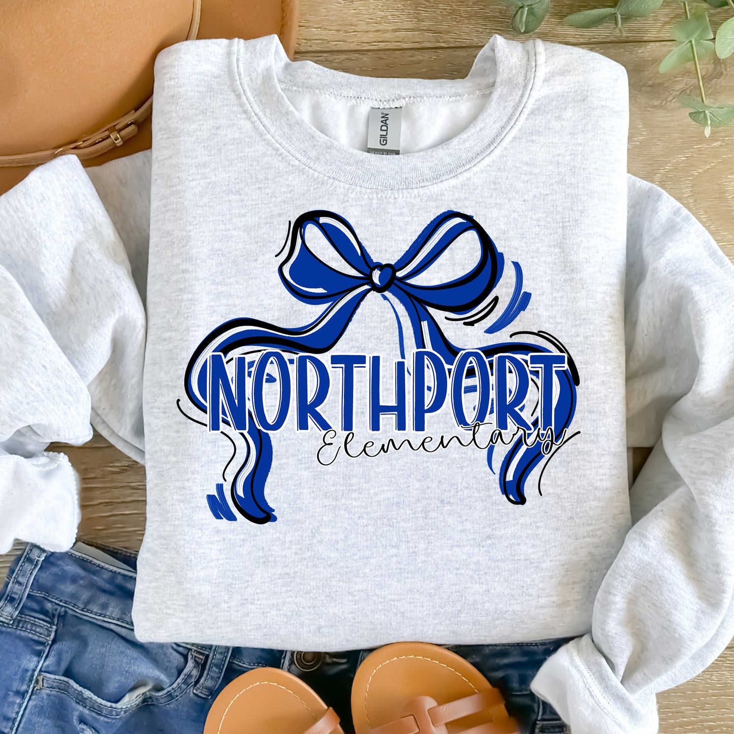 Northport Elementary ~ Ribbon Mascots/Names ~ 25SAG ~ DTF Transfer