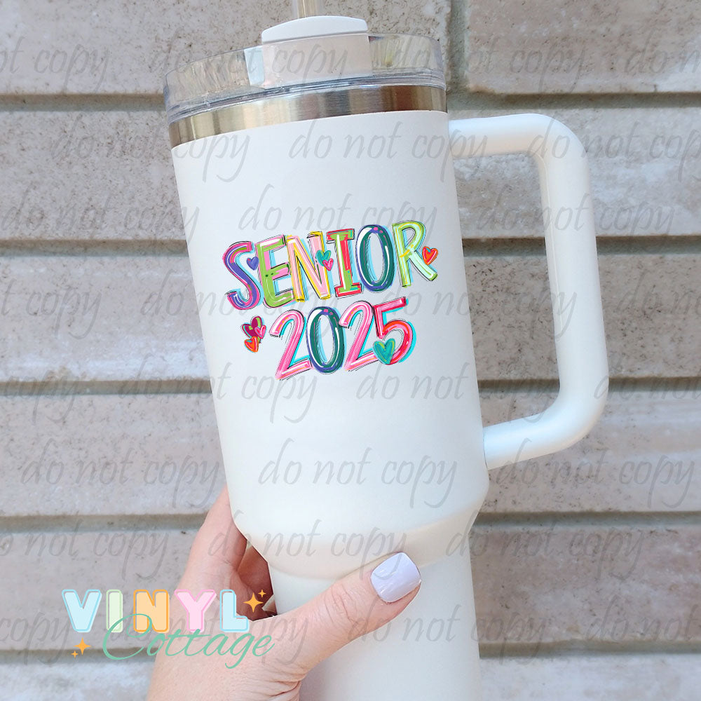 WC474 ~ Senior 2025 ~ UV DTF Decal