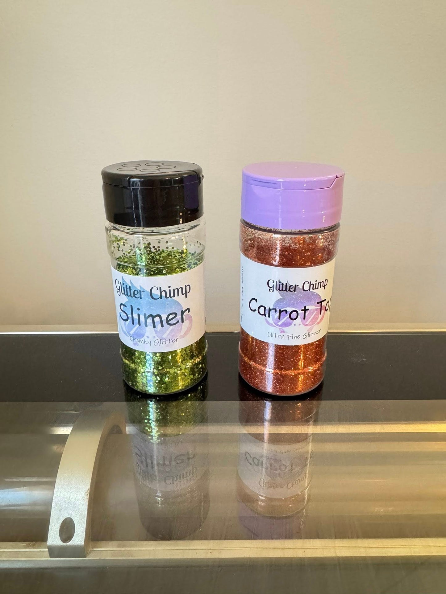 Glitter Chimp Carrot Top Ultra Fine and Slimer Chunky