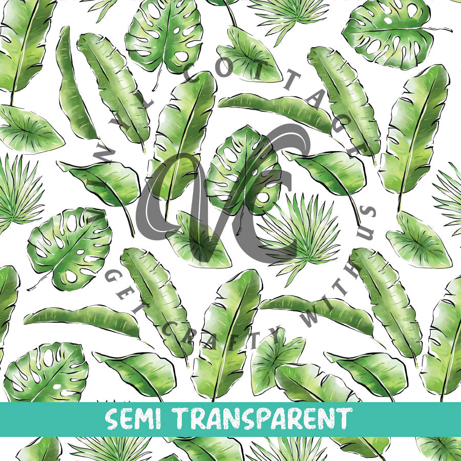 Monsteras ~ Semi Transparent ~ ST23