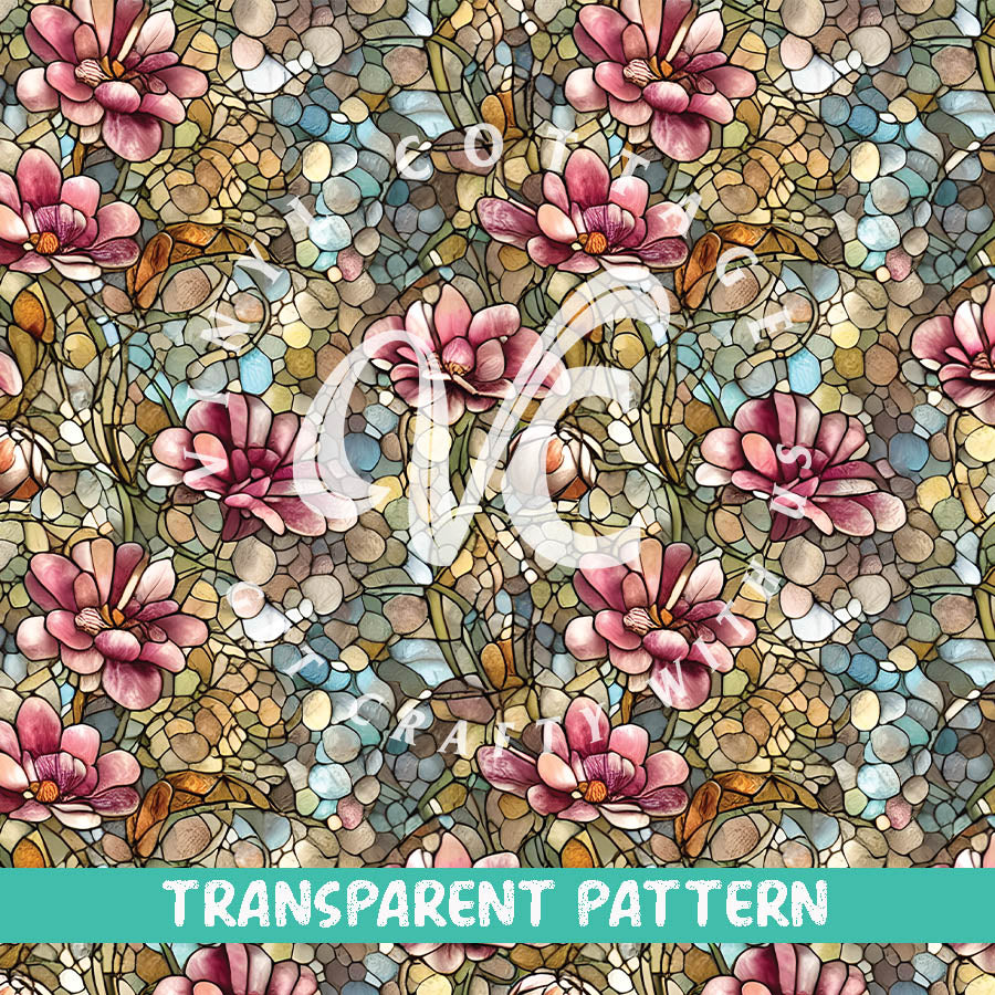 Pebbles and Flowers ~ TRANSPARENT VINYL ~ TP19