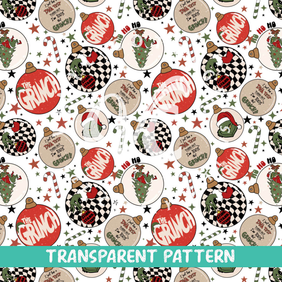 Mean Green Christmas ~ TRANSPARENT VINYL ~ TP41