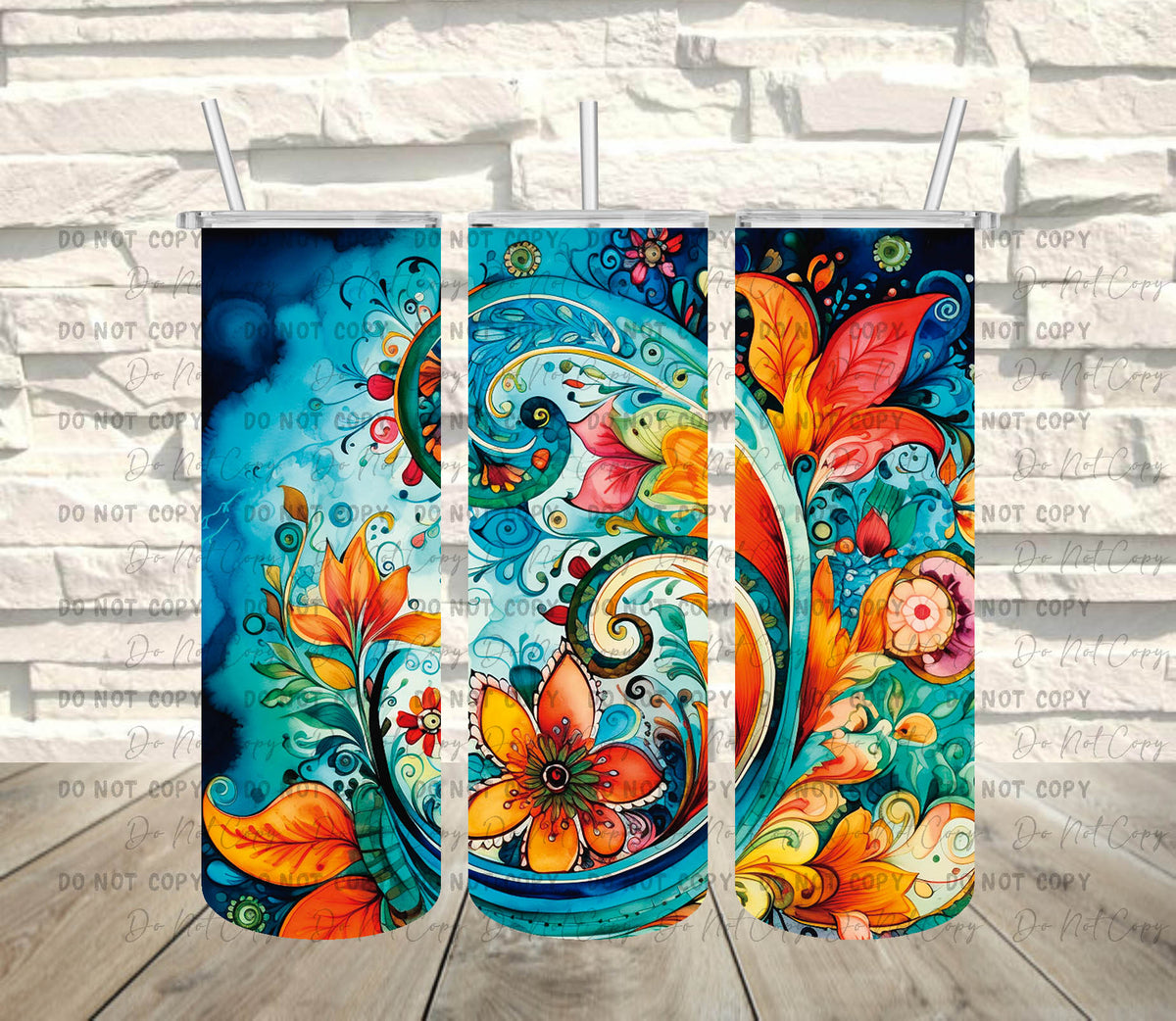 Colorful Paisley ~ TW104