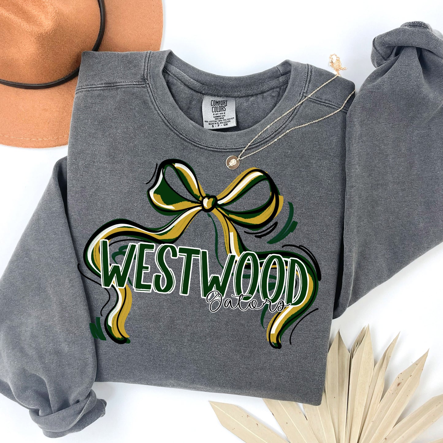 Westwood Gators ~ Ribbon Mascots ~ 25SAG ~ DTF Transfer