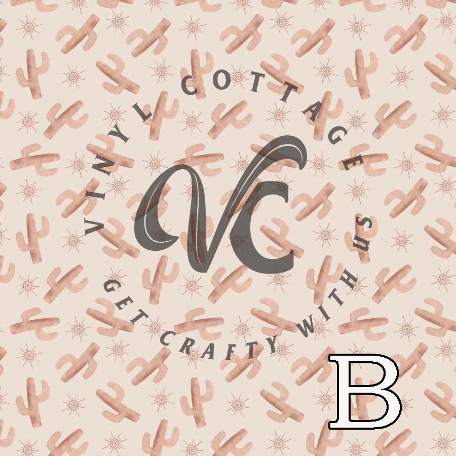 Boho Cactus ~ WE004