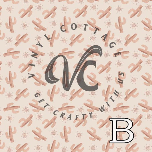 Boho Cactus ~ WE004