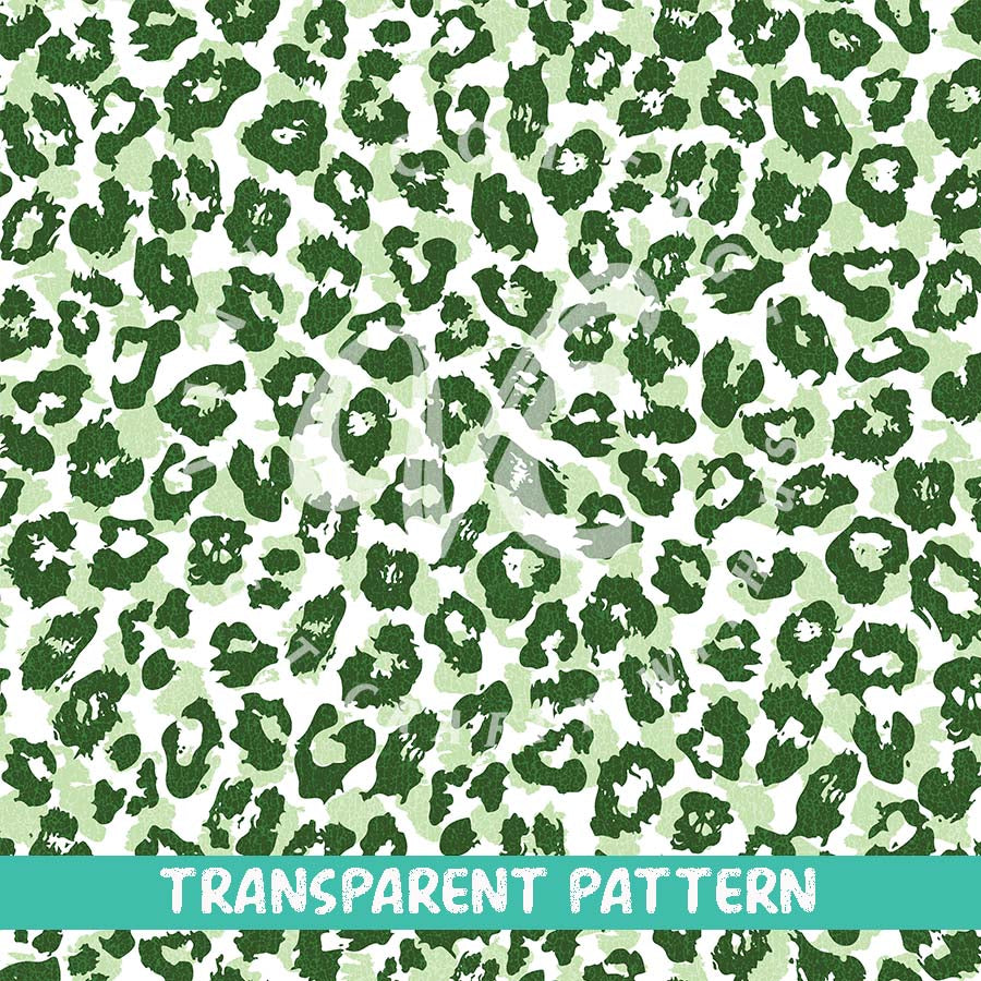 Green Leopard ~ TRANSPARENT VINYL ~ TP04
