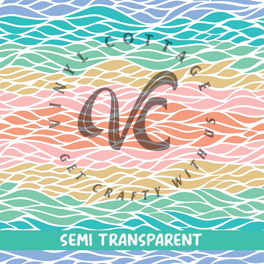 Breaking Waves ~ Semi Transparent ~ ST07