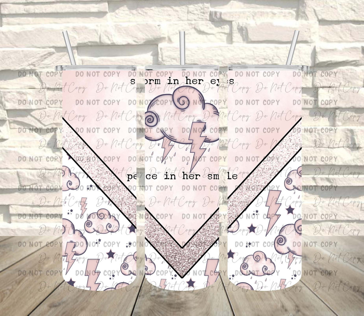 Stormy Eyes ~ Tumbler Wrap ~ TW10