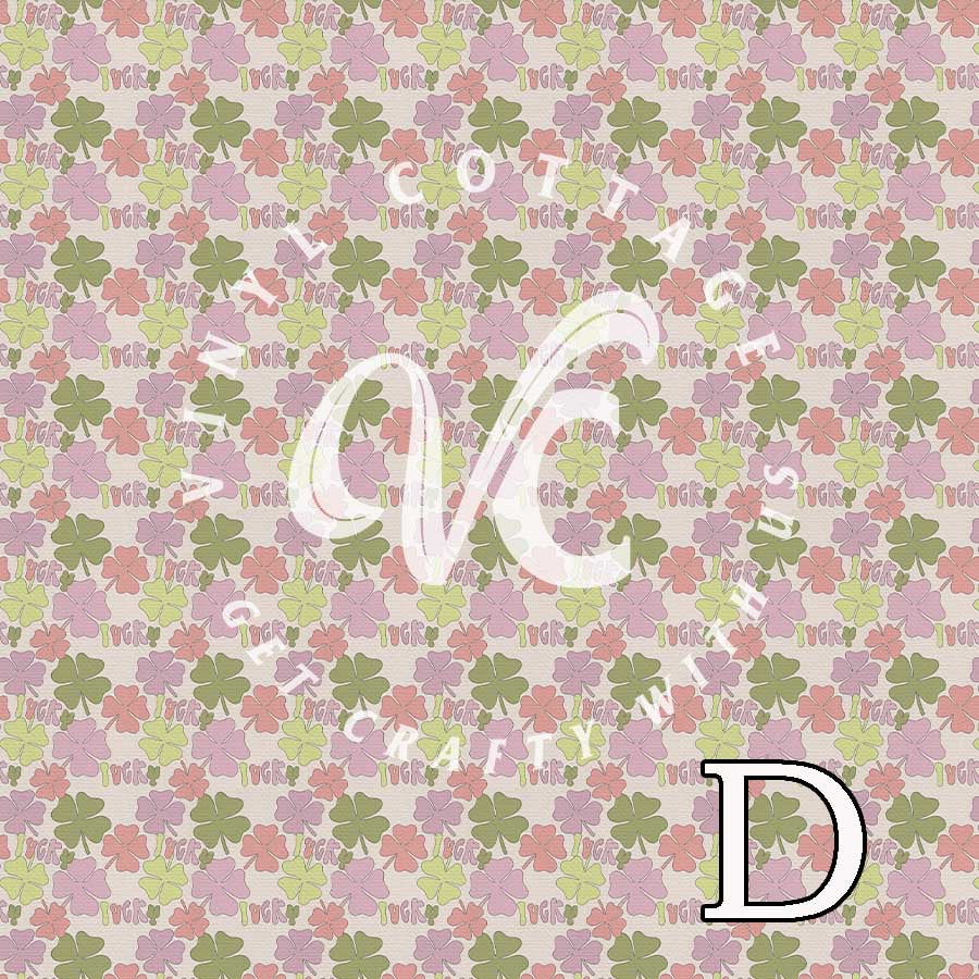 Pastel Clovers ~ PV114
