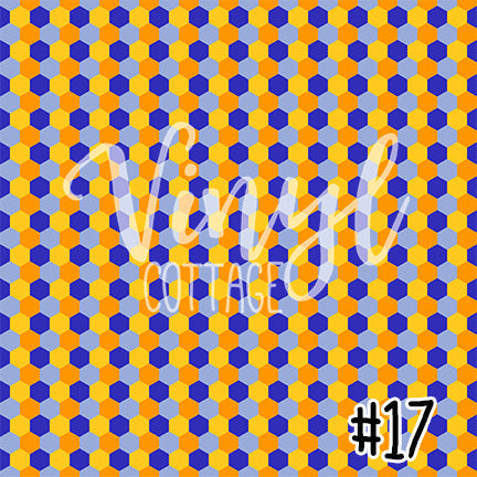 Blue and Orange Patterns