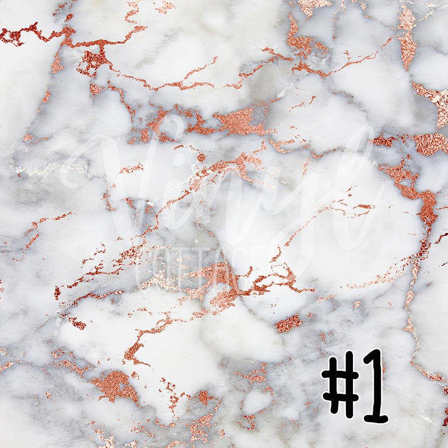 Rose Gold Marble 01