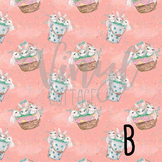 Cute Bunny Trio ~ EA01