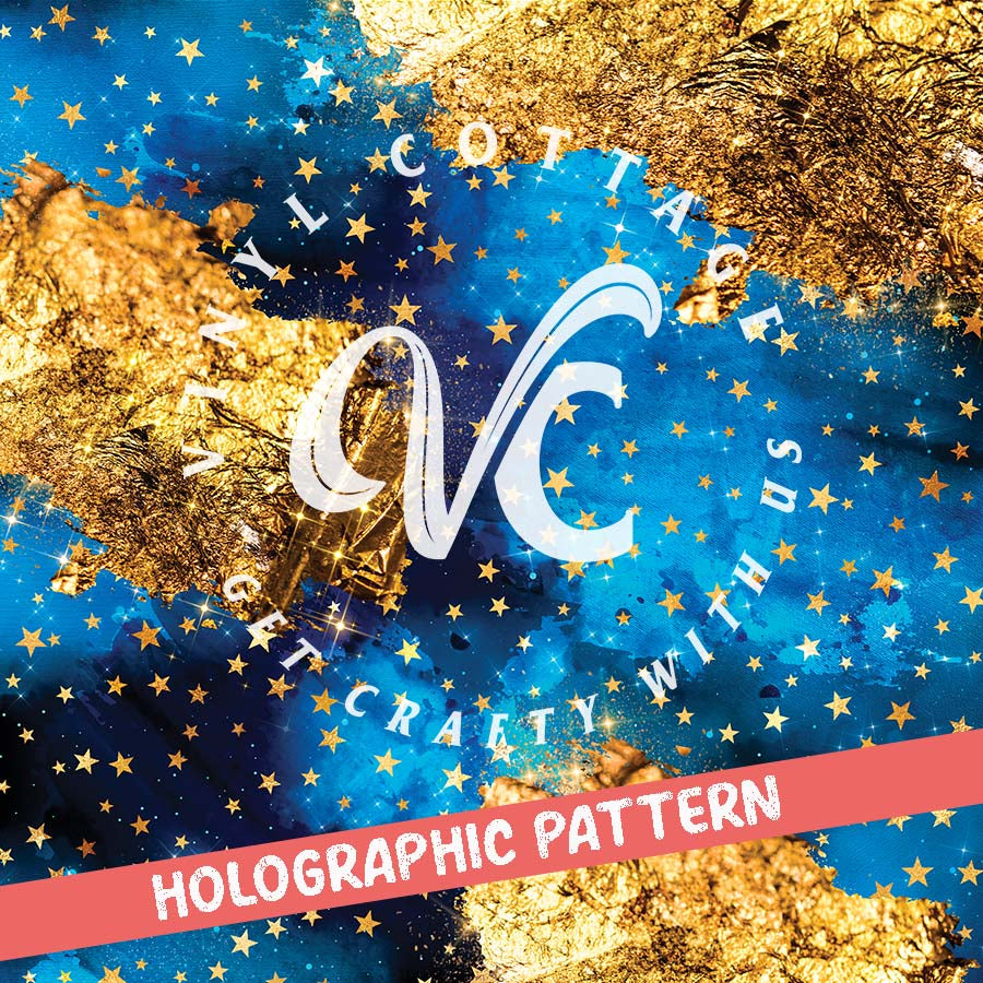 Twinkle Stars ~ Holographic Vinyl ~ HG28