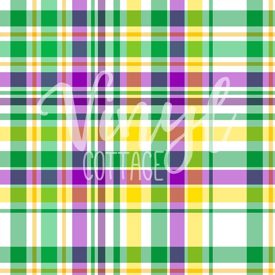 Mardi Gras Plaid 03