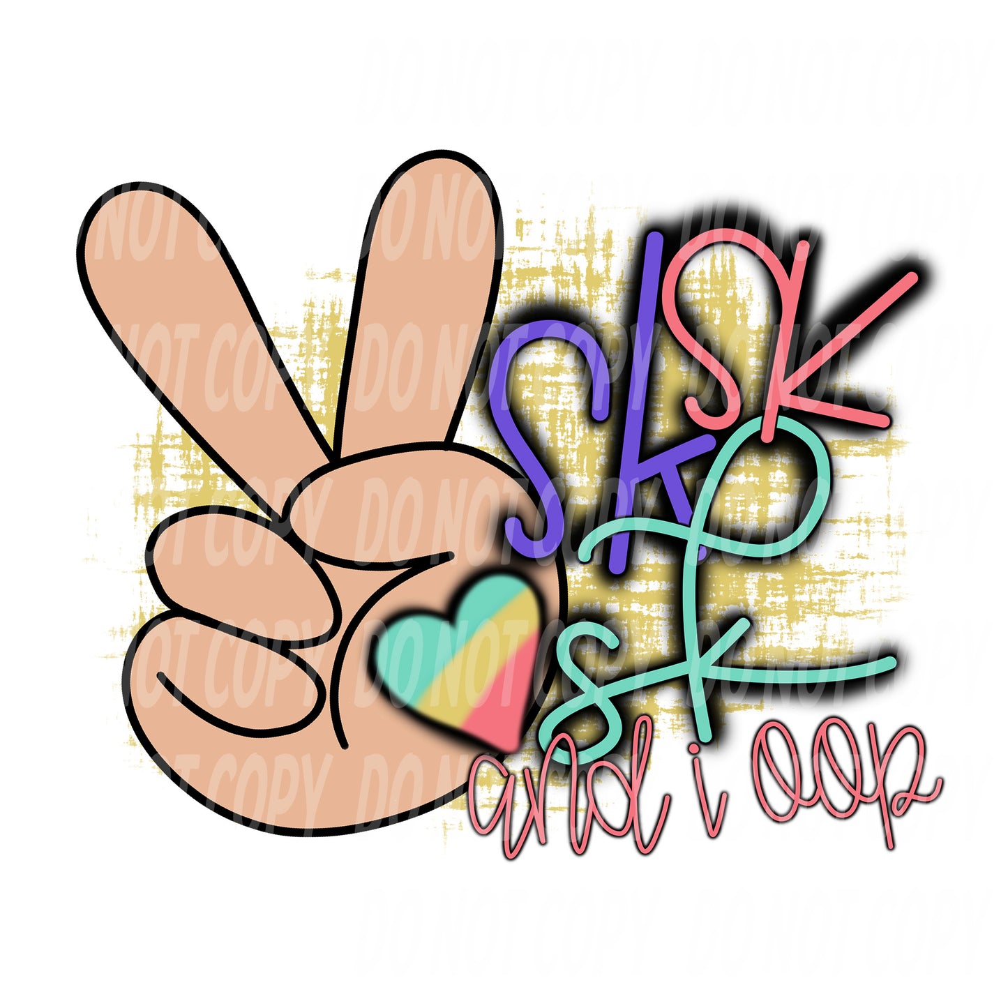 TR446 Peace Love SkSkSk