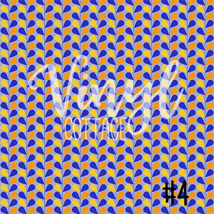 Blue and Orange Patterns